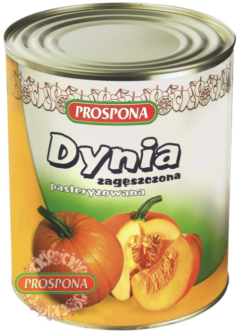 Puree dyniowe - pasteryzowane (zagęszczone) 3 kg