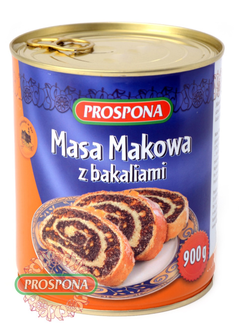 Masa makowa z bakaliami 900 g