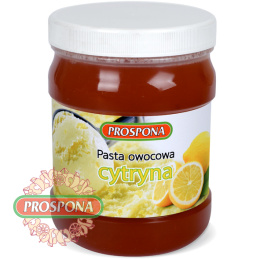 Skoncentrowana pasta owocowa - Cytryna 1,2 kg