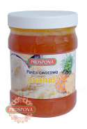 Skoncentrowana pasta owocowa - Ananas 1,2 kg