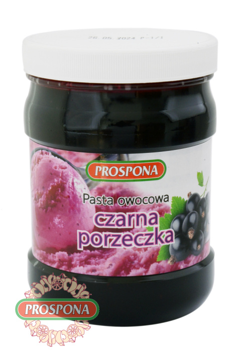 Skoncentrowana pasta owocowa - Czarna porzeczka 1,2 kg