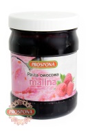 Skoncentrowana pasta owocowa - Malina 4 kg