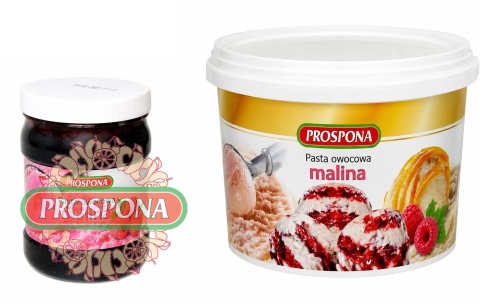 Skoncentrowana pasta owocowa - Malina 4 kg