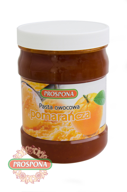 Skoncentrowana pasta owocowa - Pomarańcza 1,2 kg