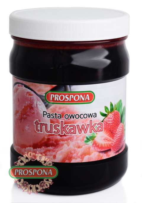 Skoncentrowana pasta owocowa - Truskawka 1,2 kg