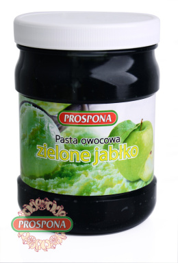 Skoncentrowana pasta owocowa - Zielone Jabłko 1,2 kg