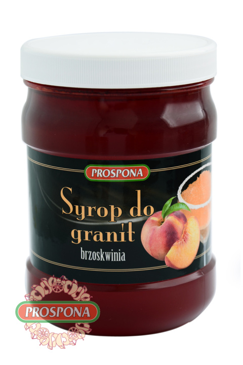 Syrop do granit - Brzoskwinia 1,2 kg