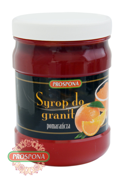 Syrop do granit - Pomarańcza 1,2 kg