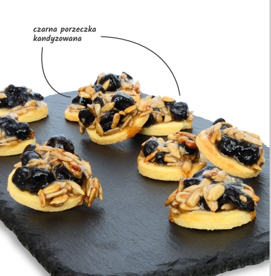 Ciasteczka kokosowe  z czarną porzeczką i słonecznikiem