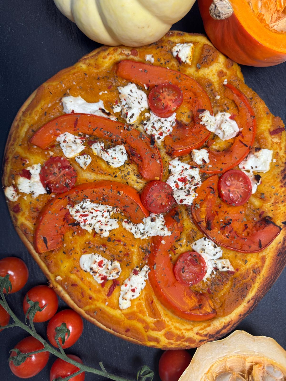 Pizza dyniowa z fetą